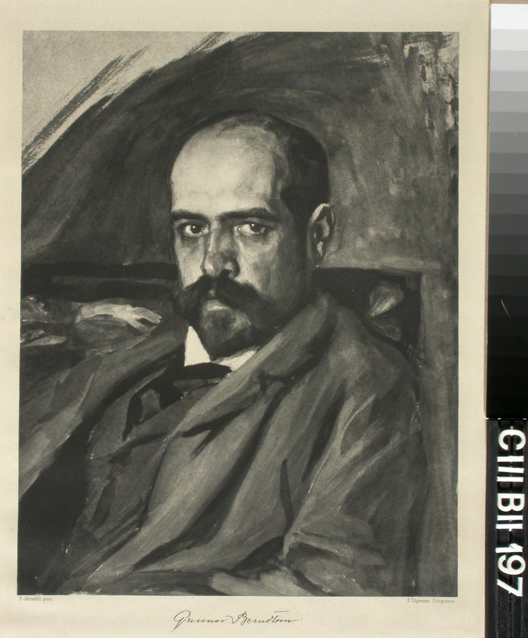Portrait of Gunnar Berndtson by Eero Järnefelt