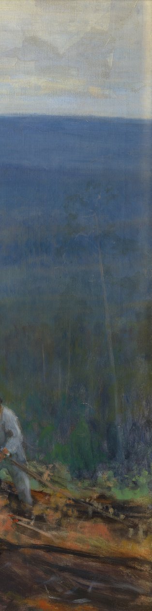 Under the Yoke (Burning the Brushwood) by Eero Järnefelt
