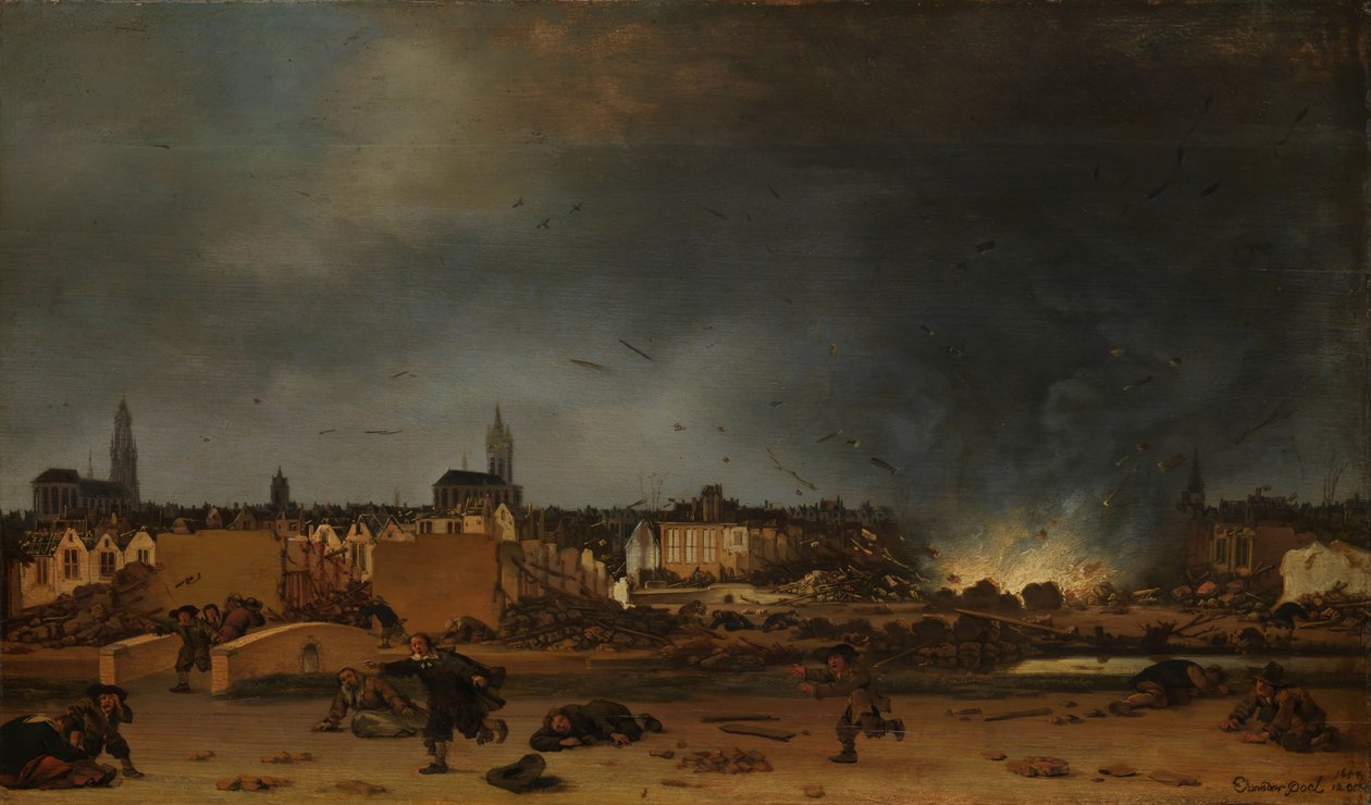 The Explosion of the Powder Magazine in Delft