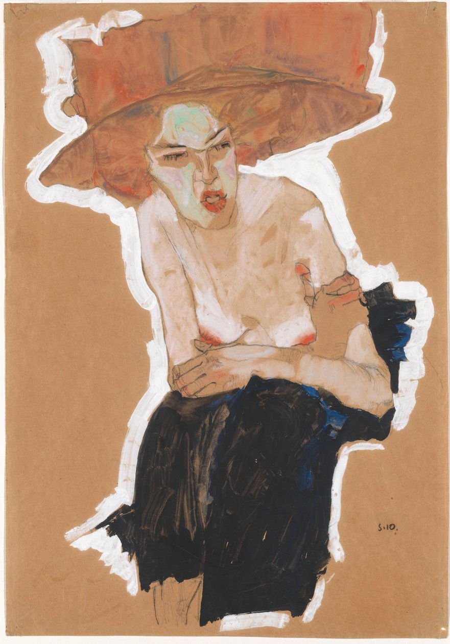 The Malicious by Egon Schiele