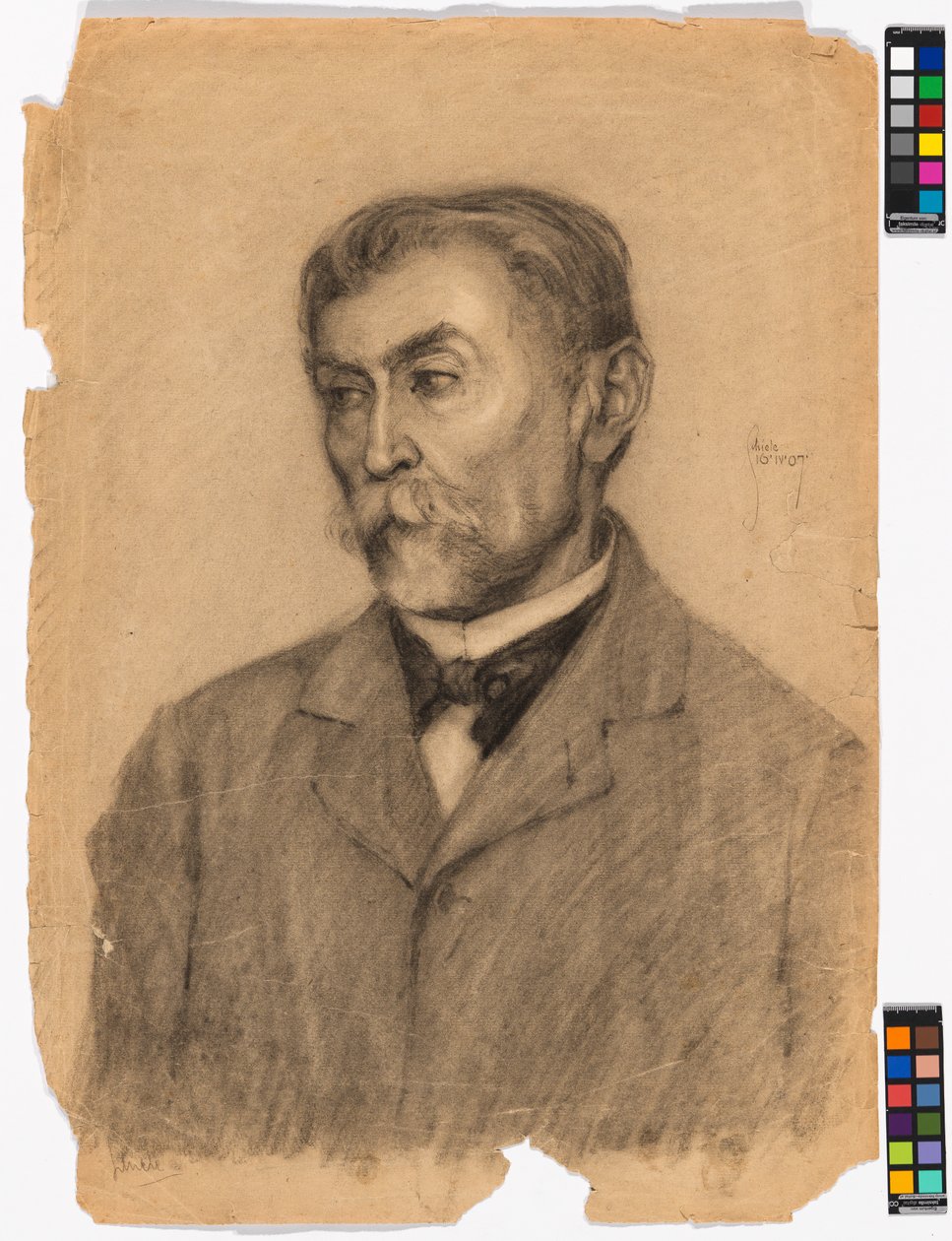 Portrait of a Gentleman by Egon Schiele