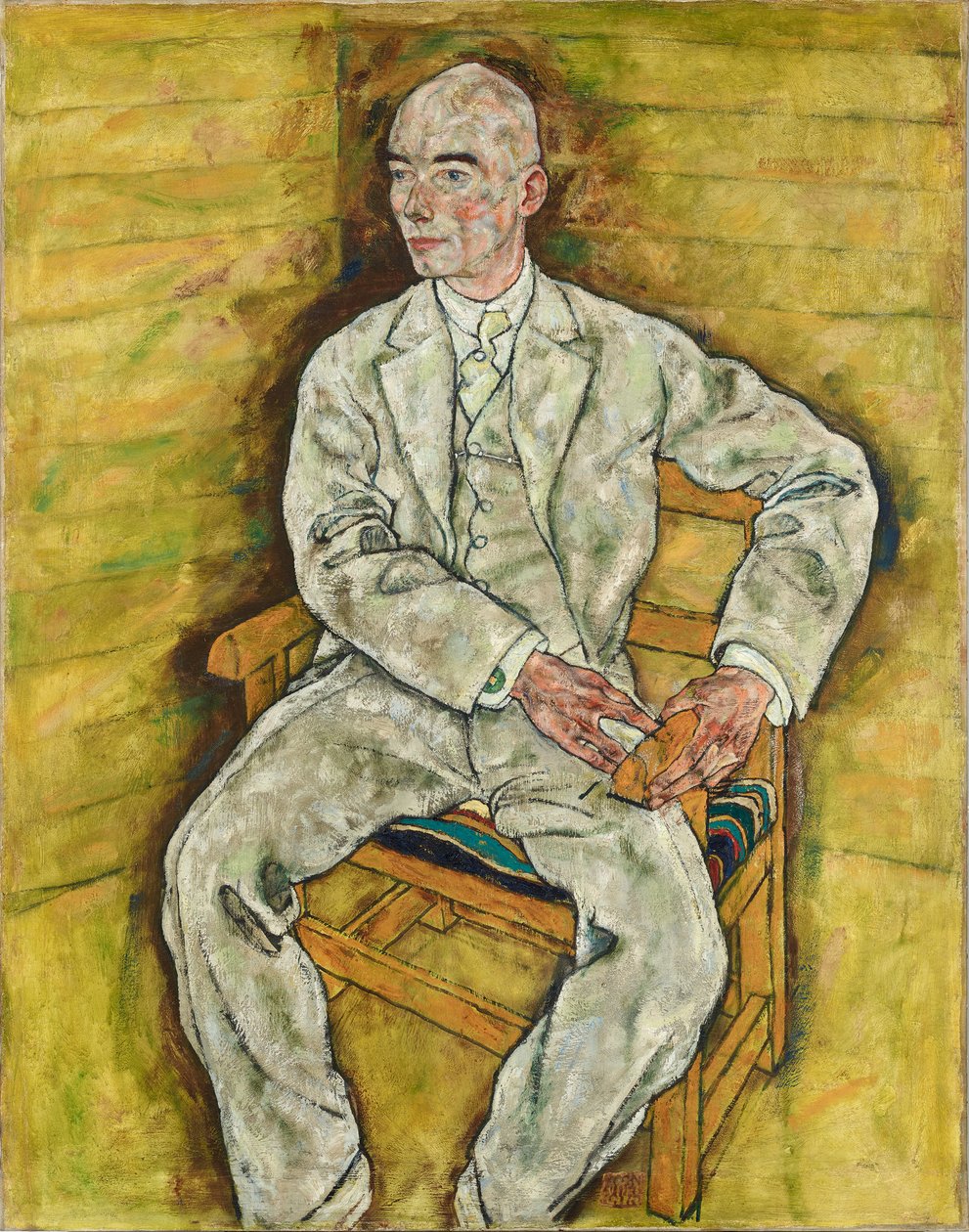 Portrait of Victor Ritter von Bauer, 1918 by Egon Schiele