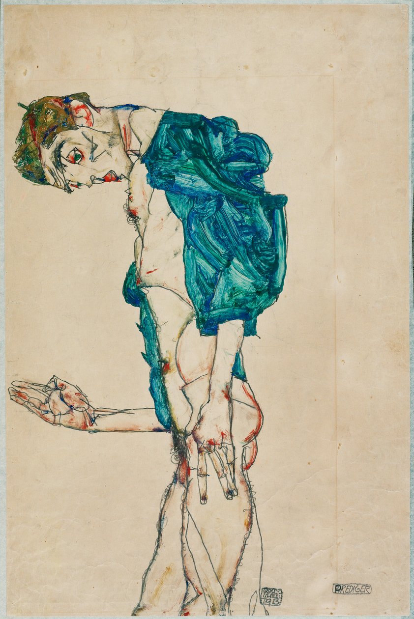 Preacher by Egon Schiele