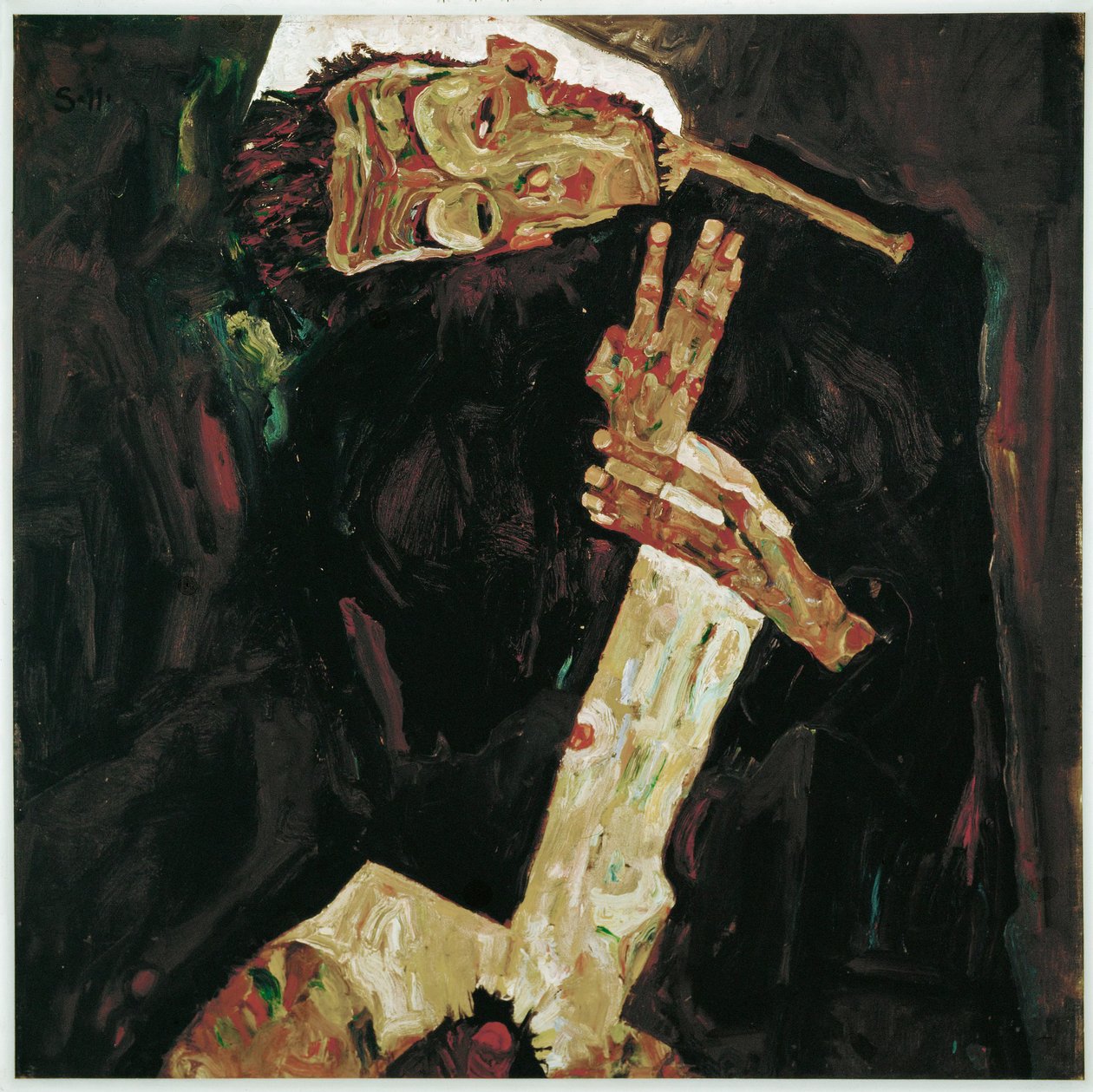 The Poet by Egon Schiele