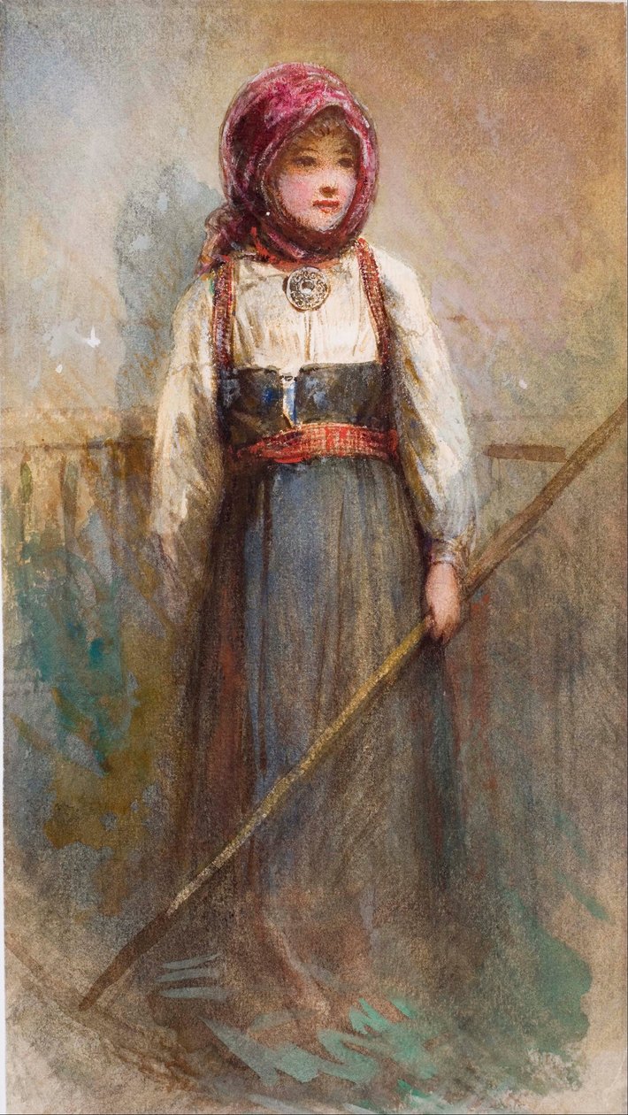 Untitled (Norwegian Girl) by Egron Sellif Lundgren