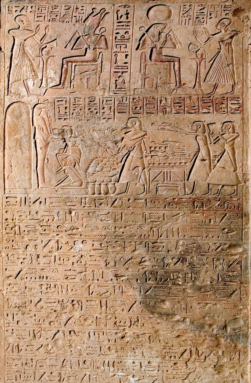 Egyptian Antiquity: Scenes of Worship by Egyptian 18th Dynasty