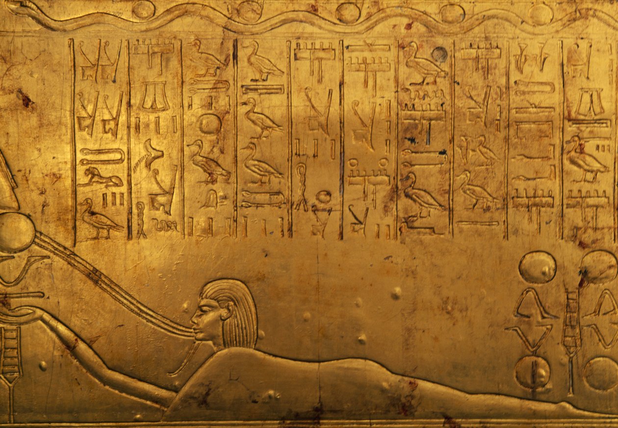 Human Figure, Relief on Right Outer Panel of Second Funeral Chapel ...