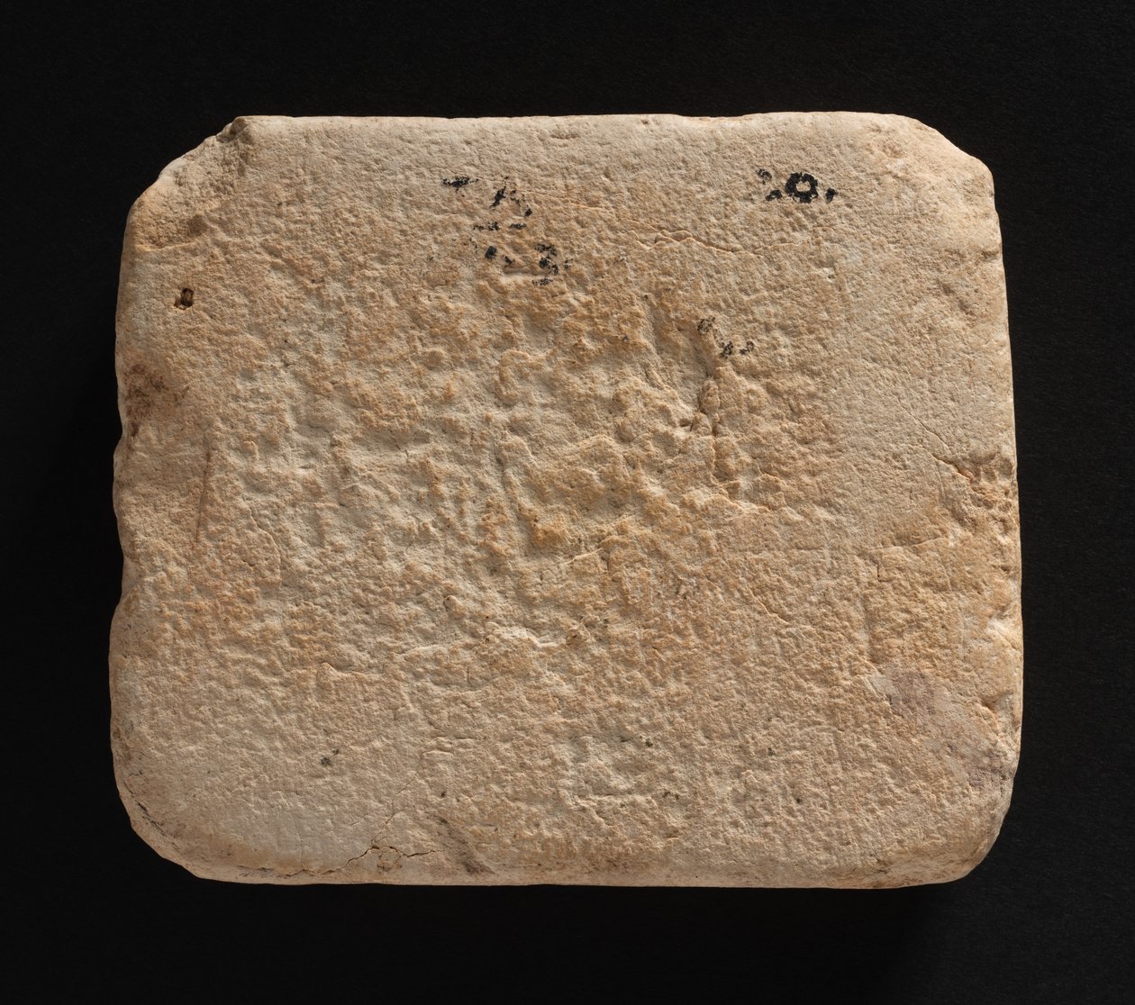 Limestone mould for casting metal jewellery, New Kingdom by Egyptian 18th Dynasty
