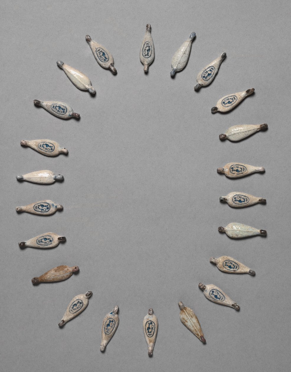 Petal-Shaped Beads by Egyptian 18th Dynasty