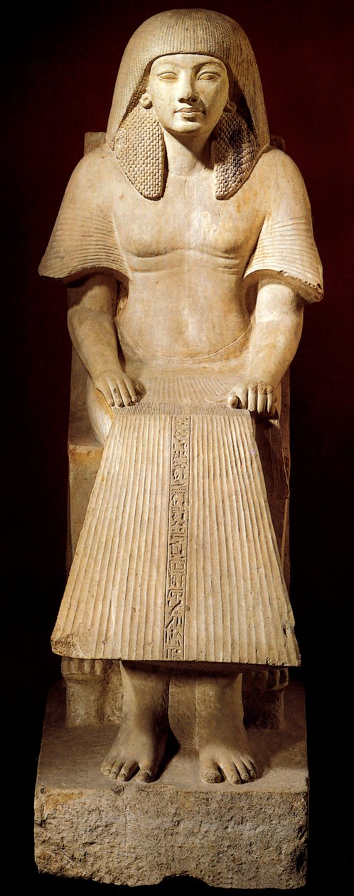 Statue of Maya (Egyptian Civil Servant) by Egyptian 18th Dynasty