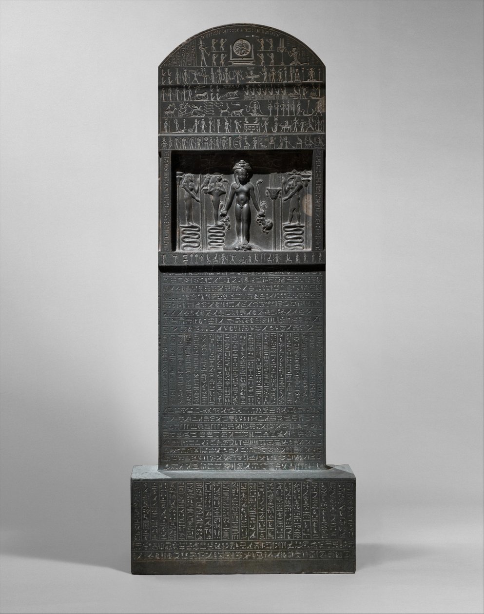 Cippus of Horus by Egyptian 30th Dynasty