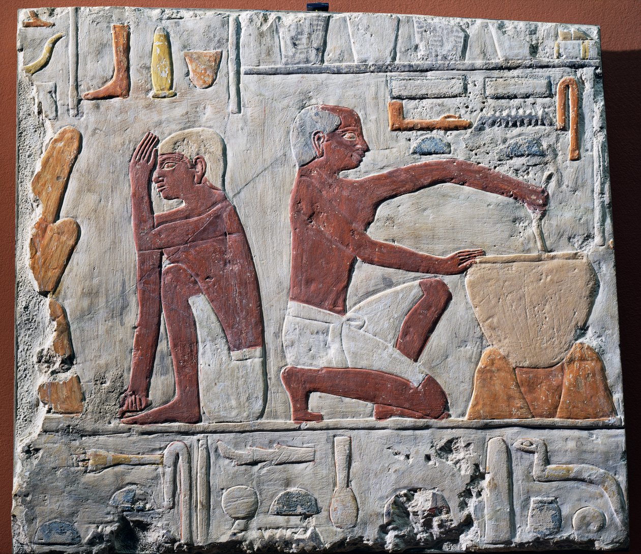 Preparation and Baking of Bread, 2500-2350 BC by Egyptian 5th Dynasty