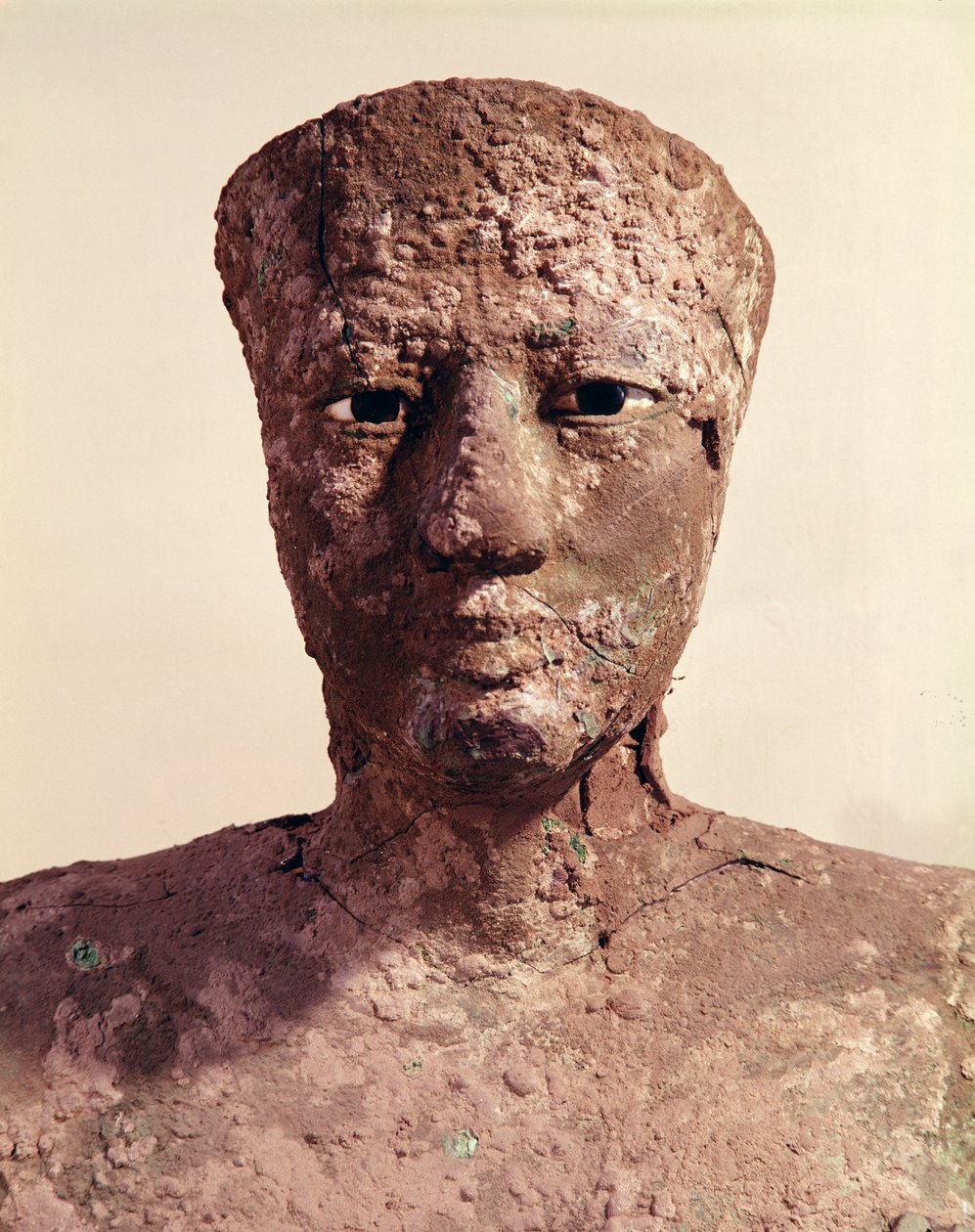 Statue of Pepi I (detail of the head) by Egyptian 6th Dynasty