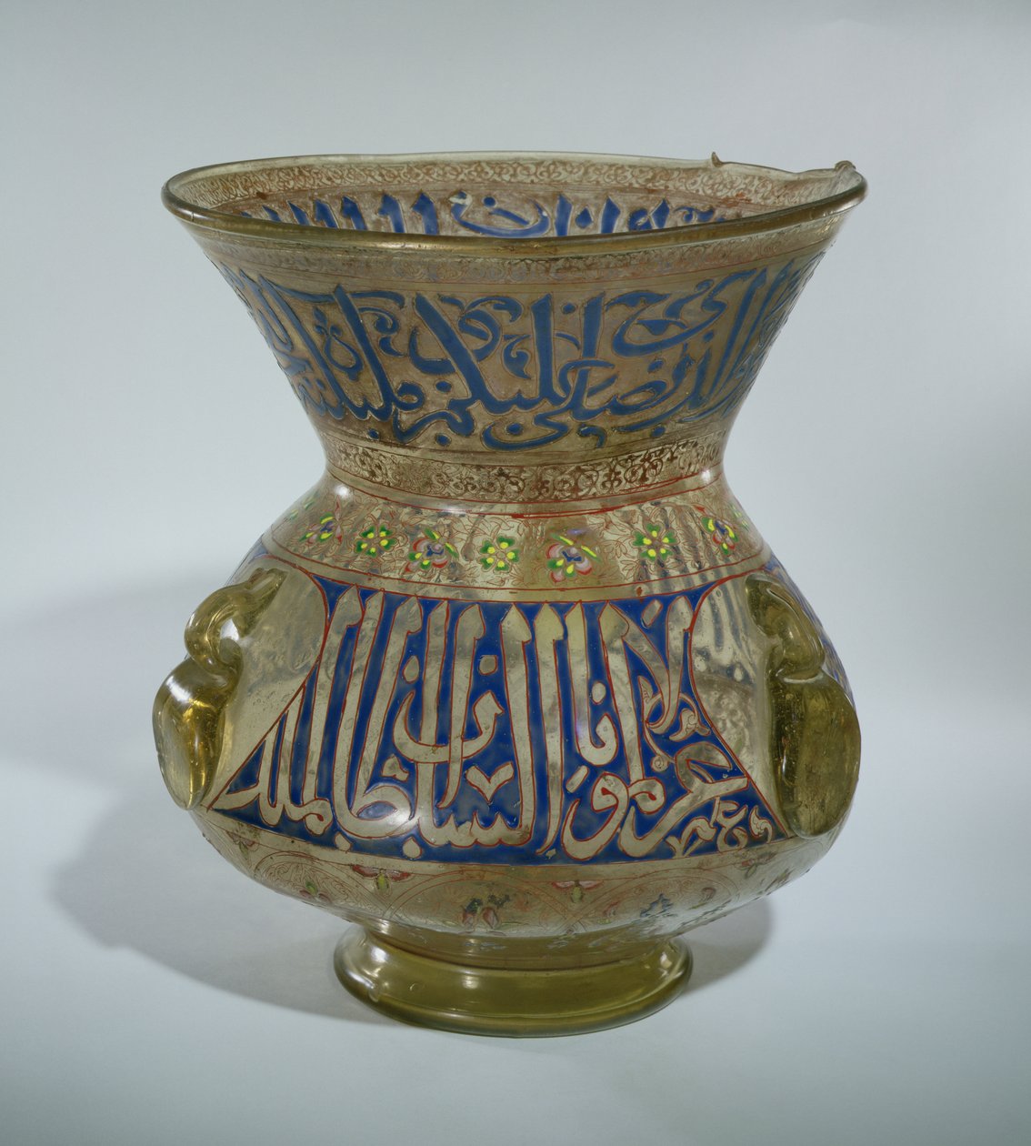 Mosque Lamp in the name of al Malik al Nasu Muhammad, c.1300-1340 by Egyptian School