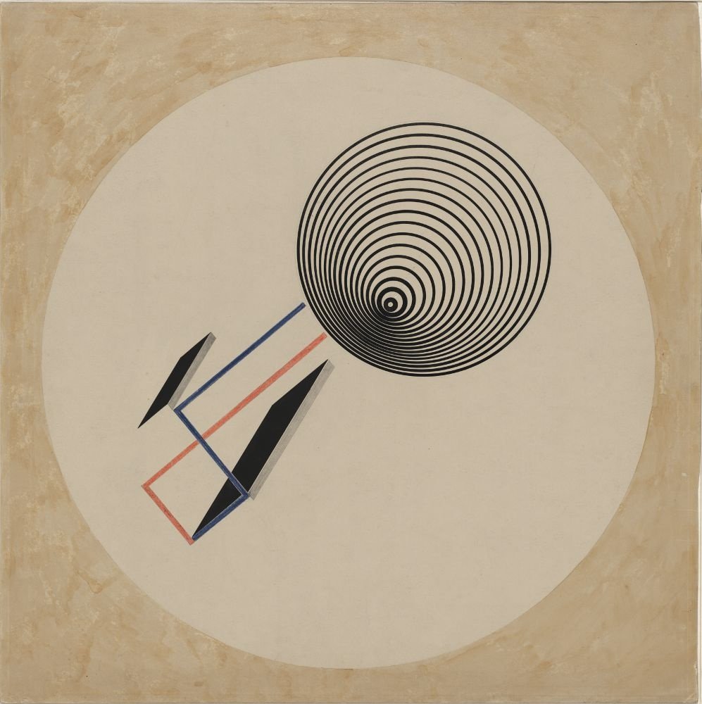 Spiral by Eliezer Markowich Lissitzky