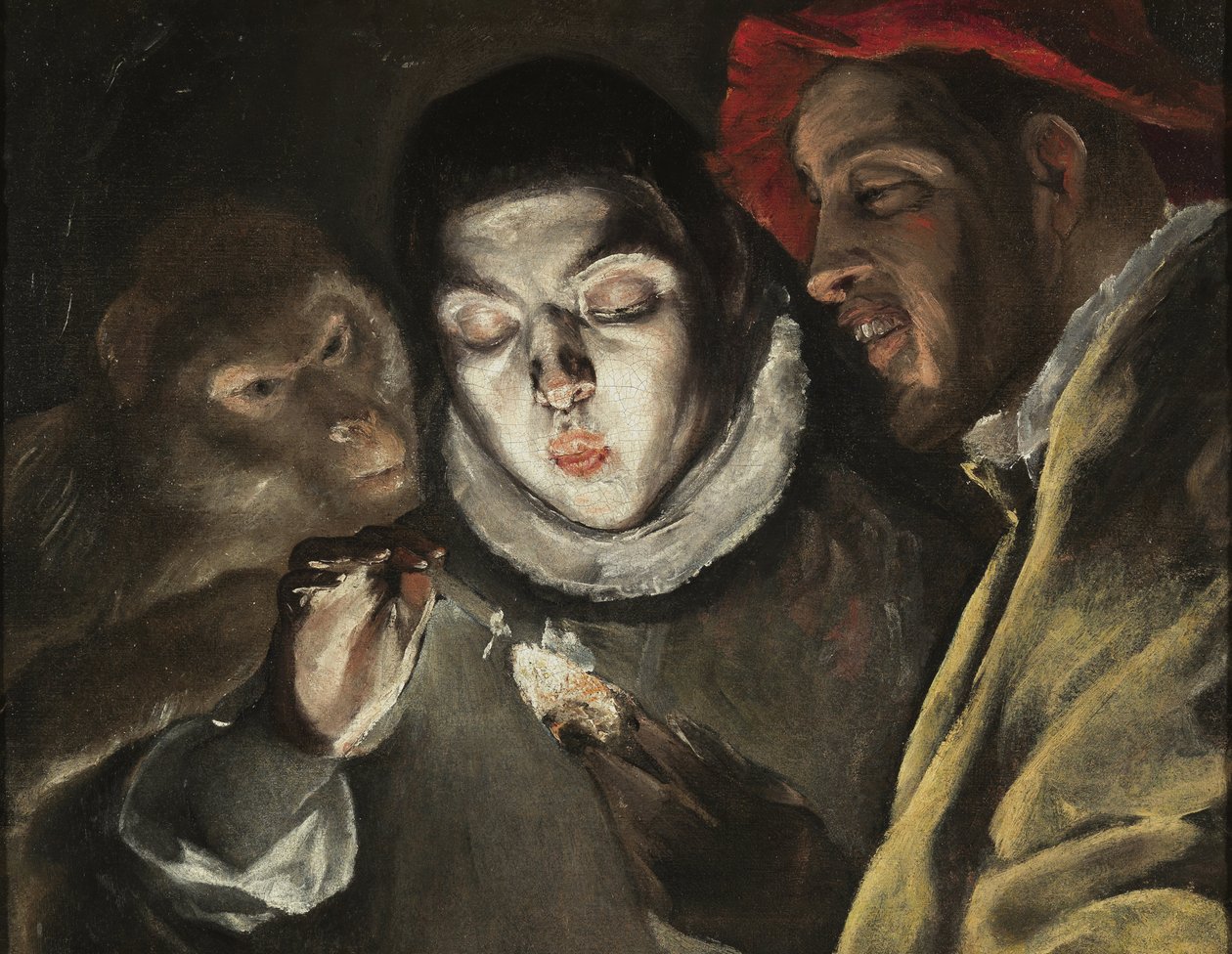 The Fable (Painting by El Greco, c. 1580) by El Greco