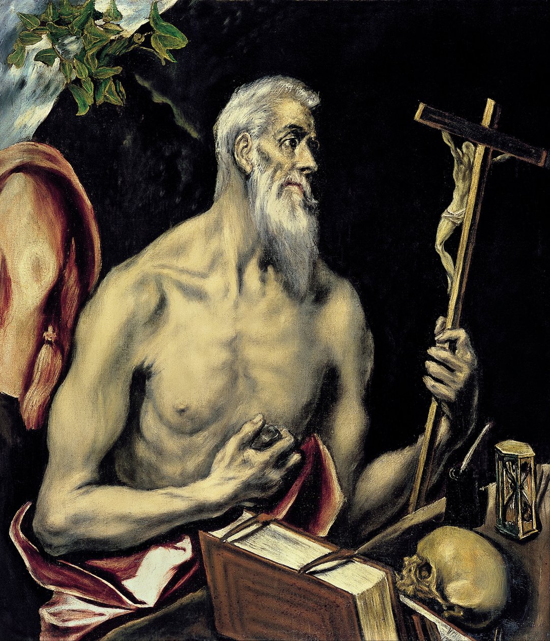 Saint Jerome by El Greco: Highest-quality art reproduction