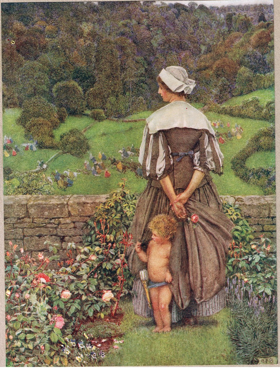 A Hue and a Cry After Cupid, illustration from 