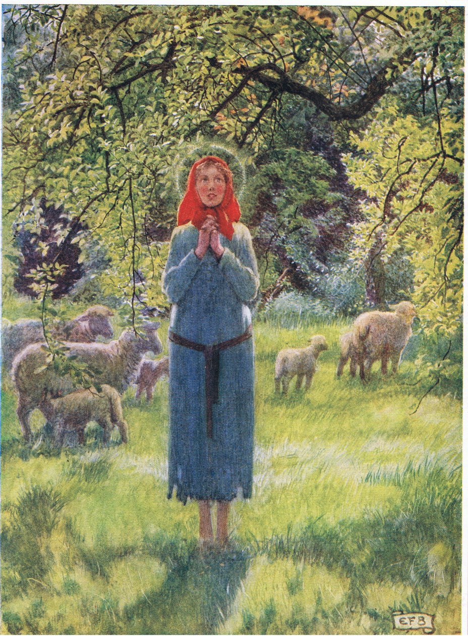 Joan of Arc: I Have Heard Strange Voices in the Wind by Eleanor Fortescue Brickdale