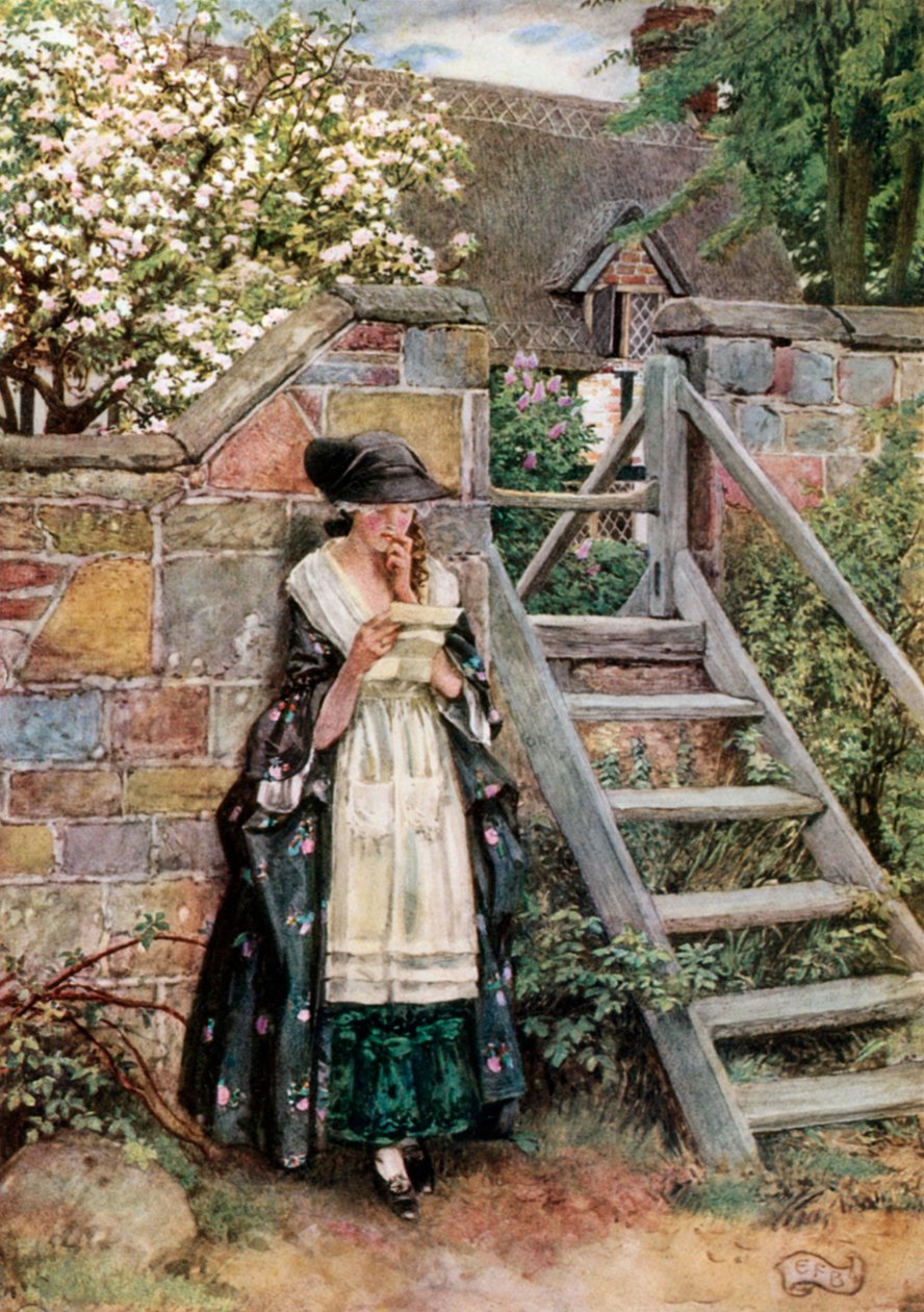 Olivia, Goldsmith, The Vicar of Wakefield by Eleanor Fortescue-Brickdale