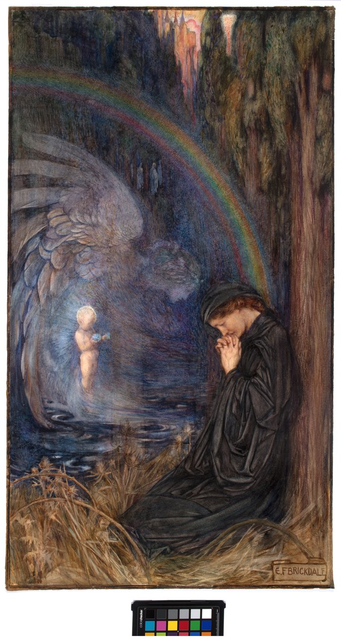 The Posthumous Child, c. 1904 by Eleanor Fortescue Brickdale