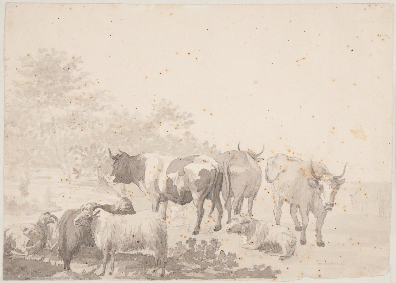 Herd of Cattle by Elias Martin