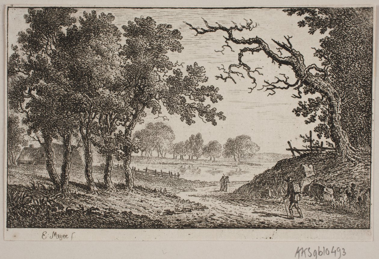 Landscape with a Lake in the Background by Elias Meyer