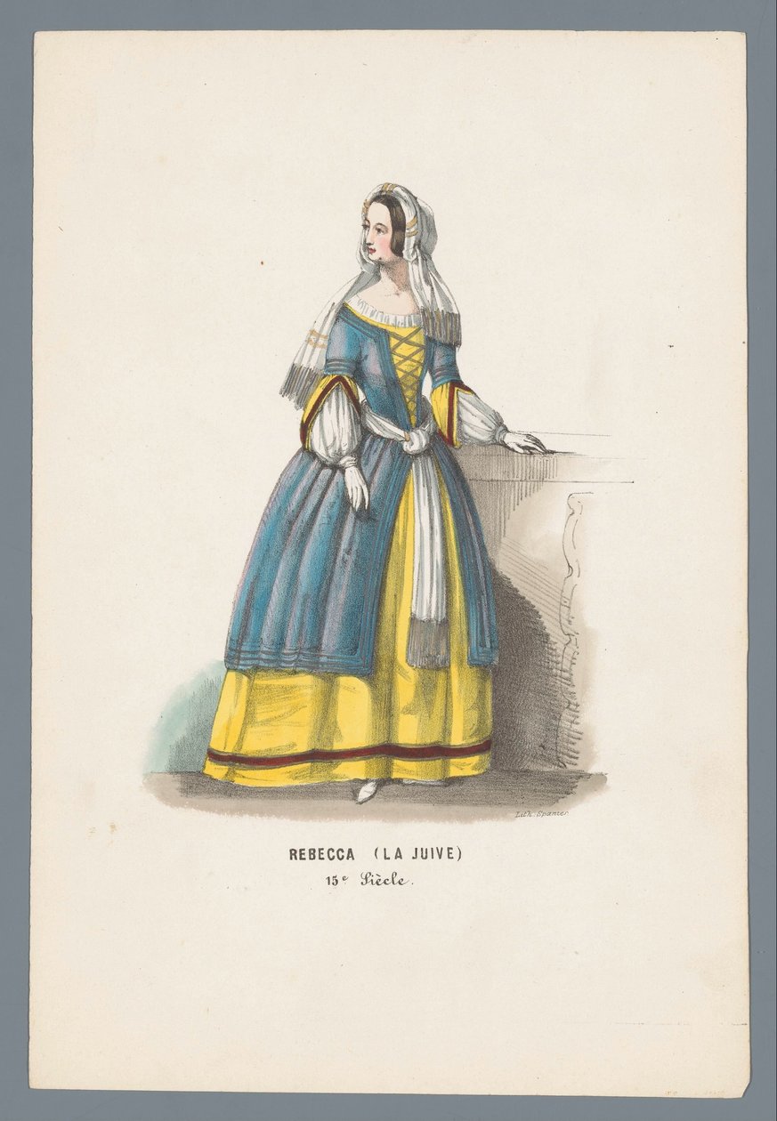 Rebecca (The Jewess) / 15th Century by Elias Spanier