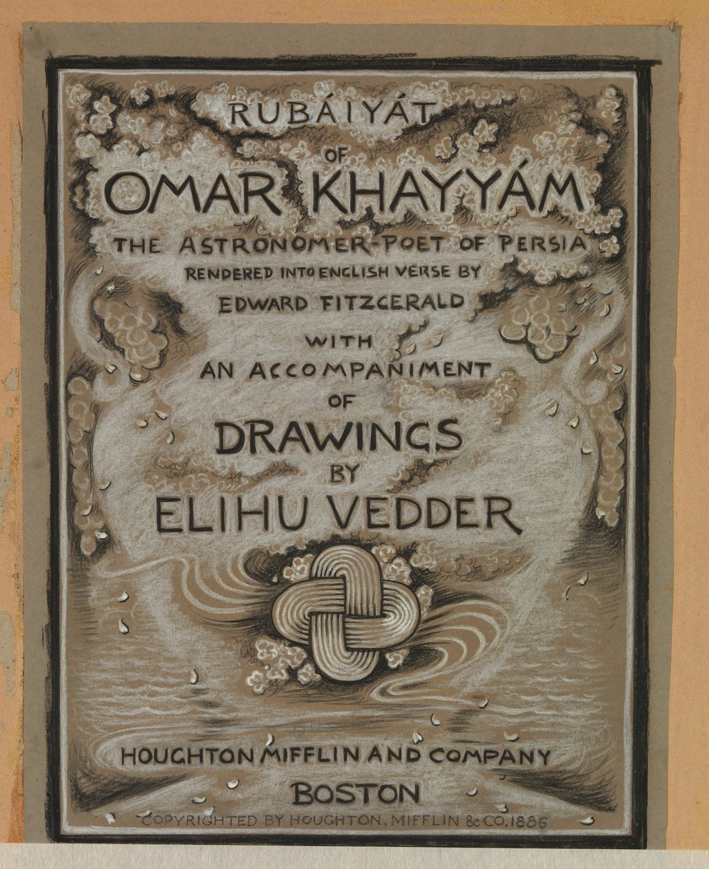 Title Page (Illustration for Rubáiyát of Omar Khayyám) by Elihu Vedder