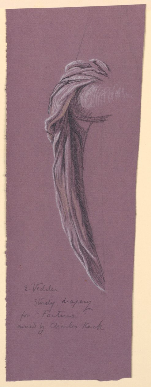 Study for "Fortune" by Elihu Vedder