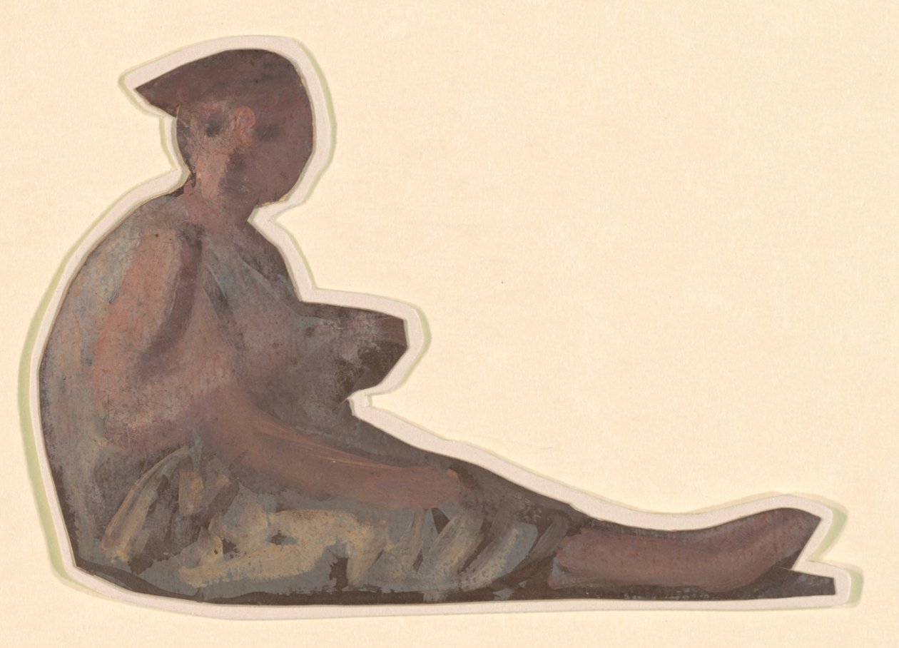 Study for Greek Girls Bathing, c. 1872 by Elihu Vedder