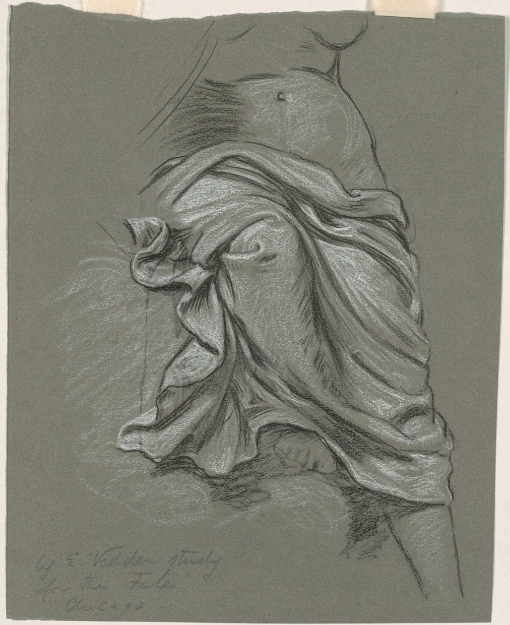 Study for "The Fates Gathering in the Stars" by Elihu Vedder