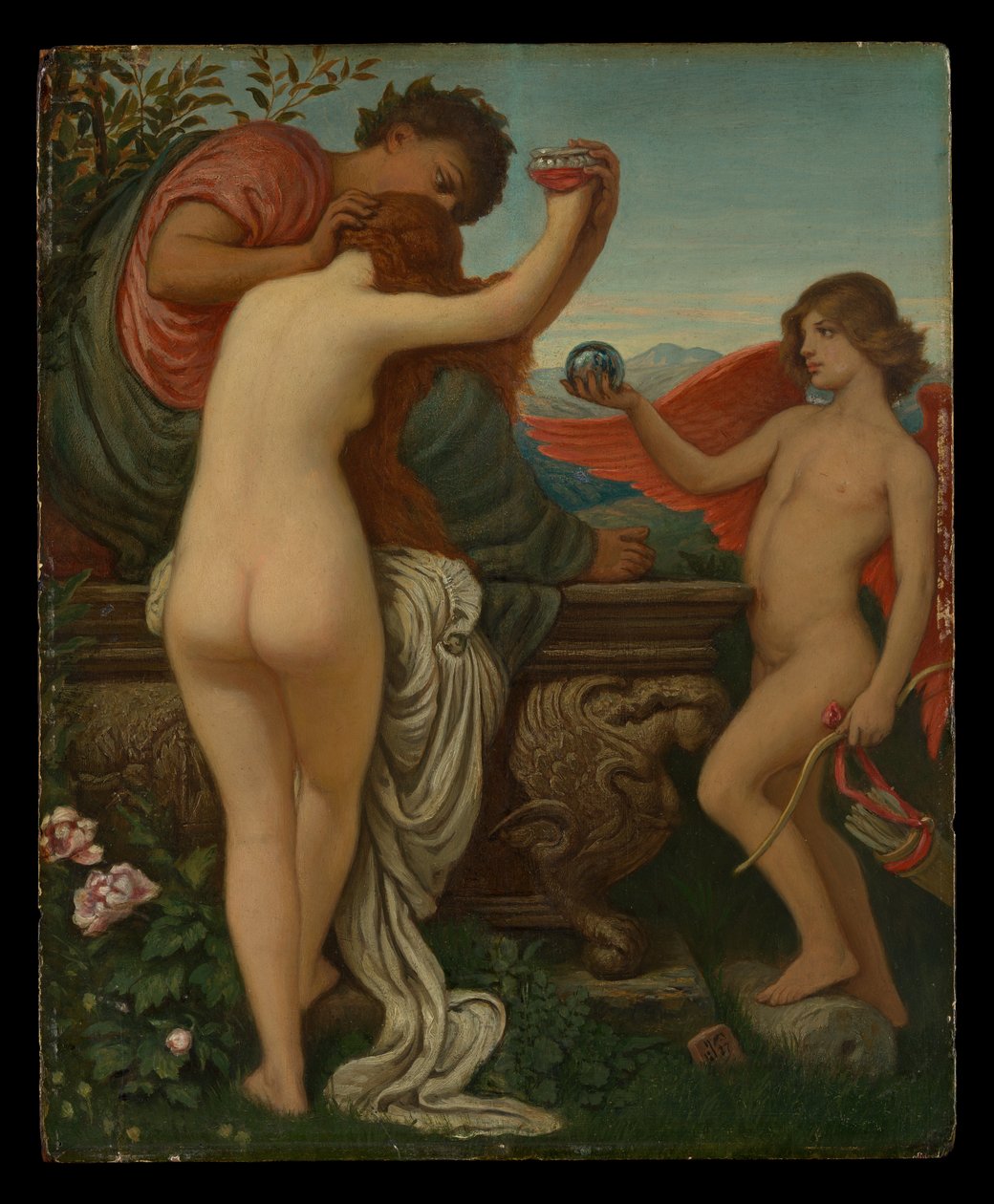 The Cup of Love by Elihu Vedder