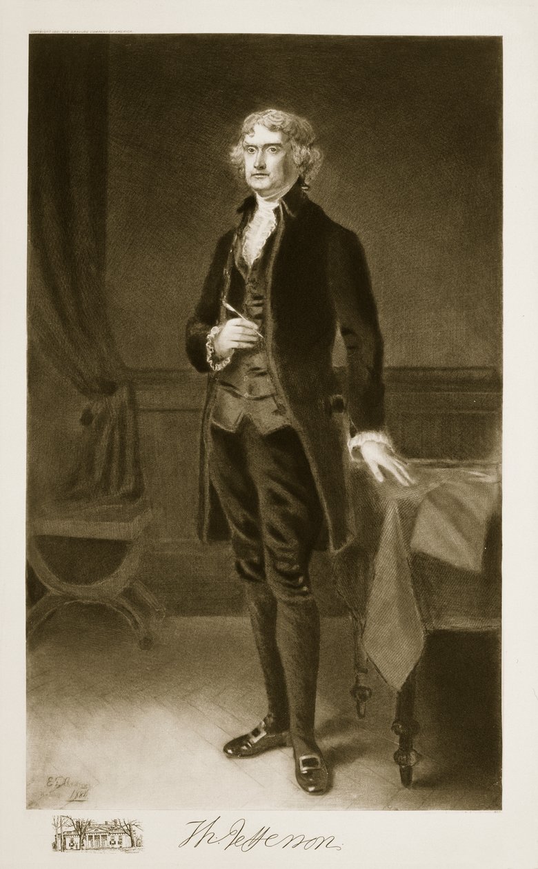 Thomas Jefferson, 3rd President of the United States of America
