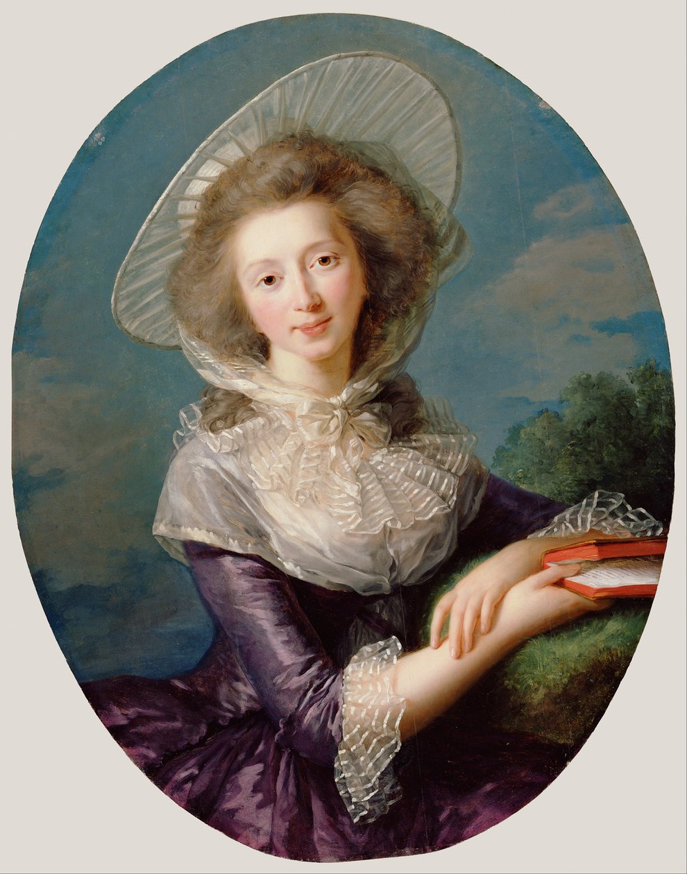 The Vicomtesse de Vaudreuil by Elisabeth Louise Vigee-Lebrun