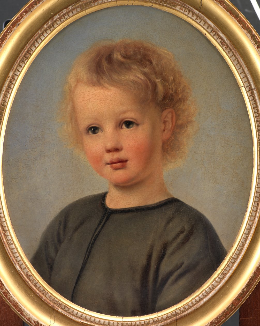 Portrait of Holger Aagaard Hammerich at Age 4 by Elisabeth Jerichau Baumann