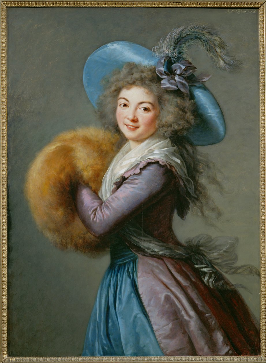 Mme Mole-Raymond by Elisabeth Louise Vigee-Lebrun