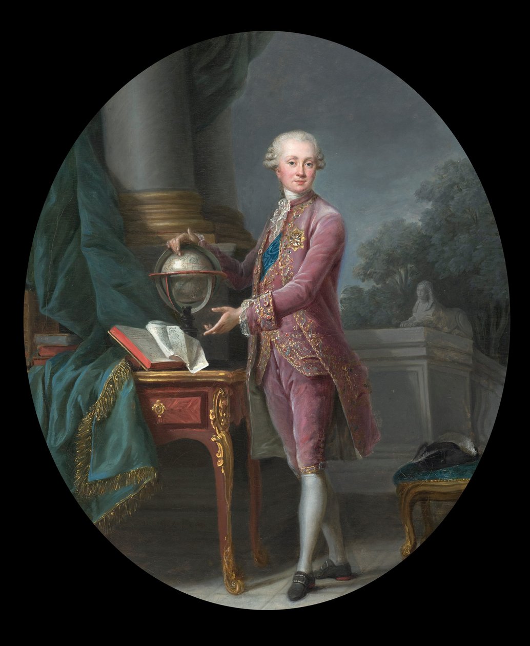 Portrait of the Prince of Nassau by Elisabeth Louise Vigee-Lebrun