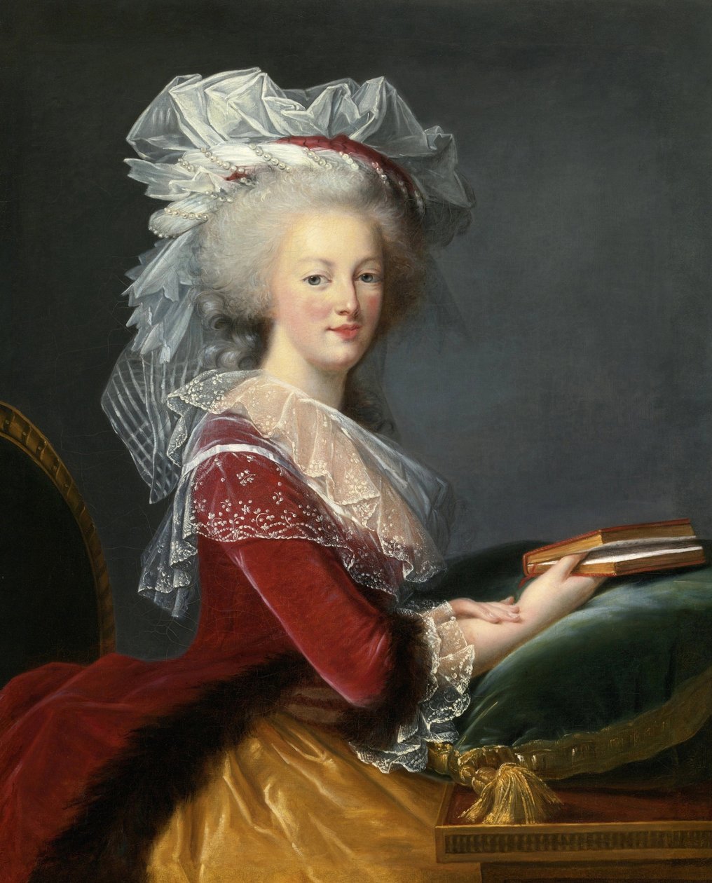 Portrait Of Marie Antoinette Queen Of France