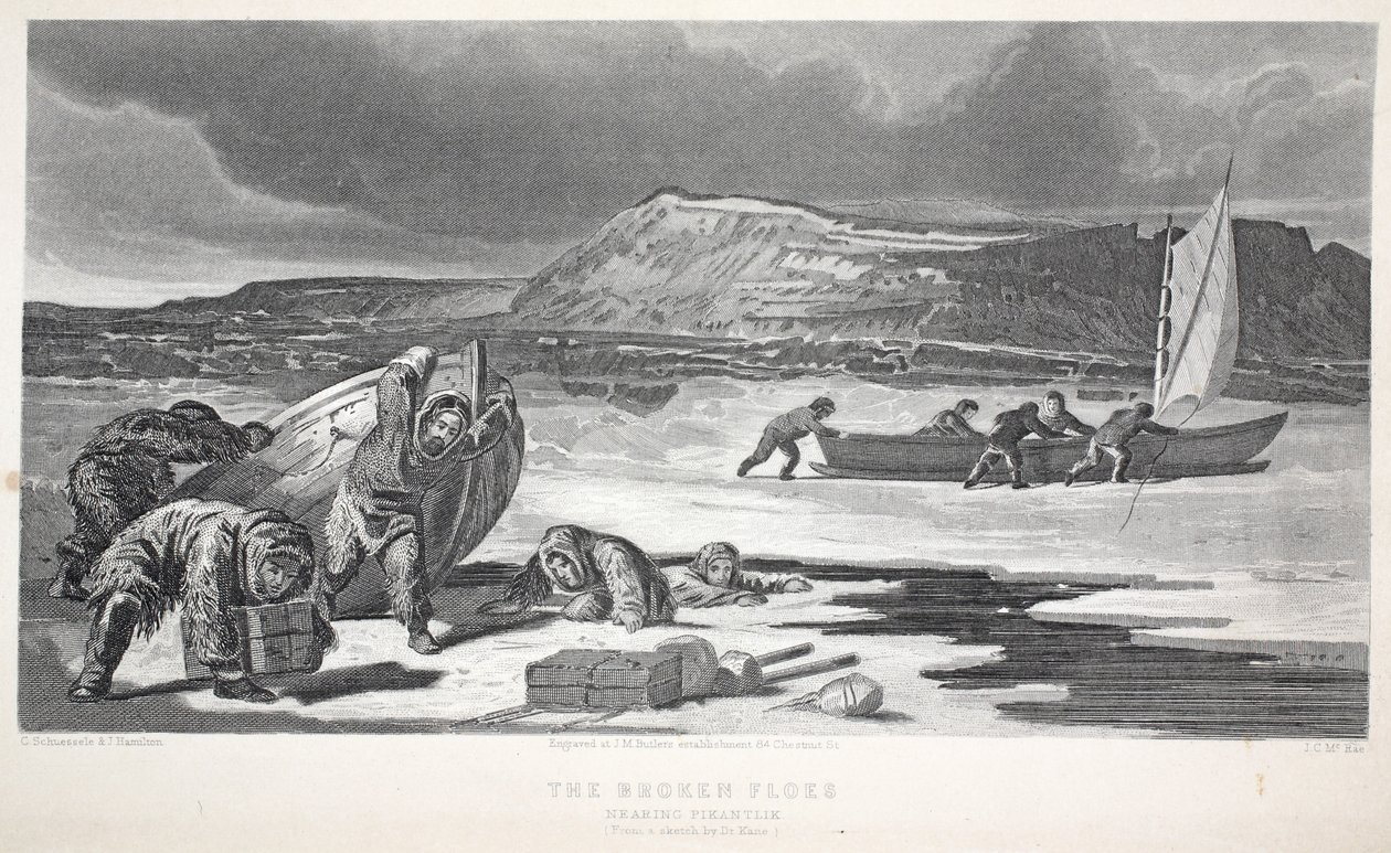 The Broken Floes, illustration from 