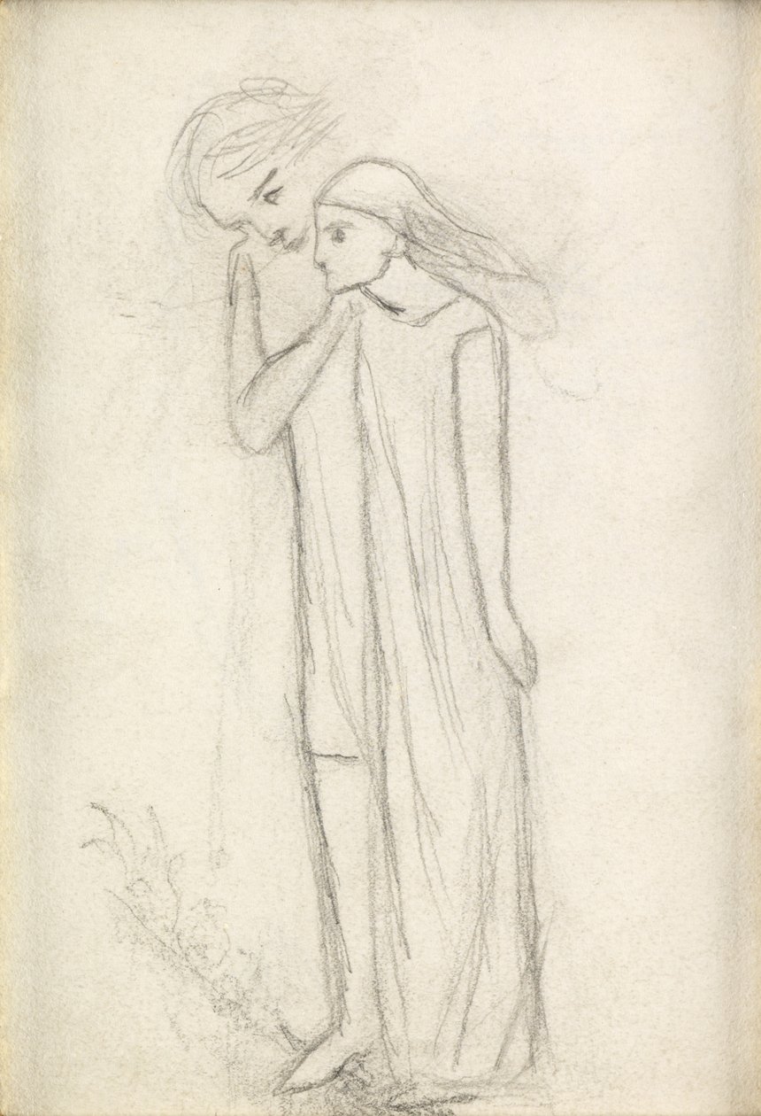 La Belle Dame Sans Merci by Elizabeth Eleanor Siddal