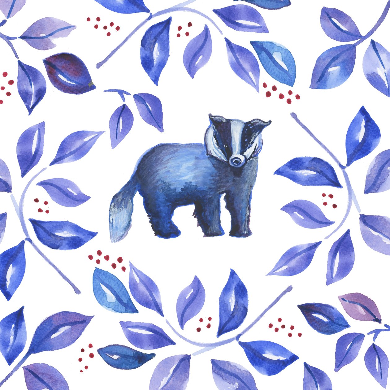Badger, 2018 by Elizabeth Rider