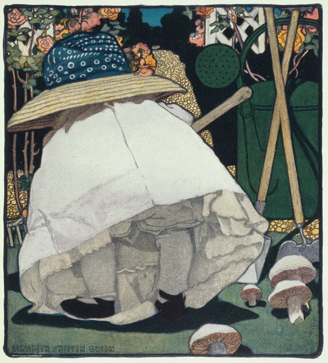 The Little Gardener by Elizabeth Shippen Green