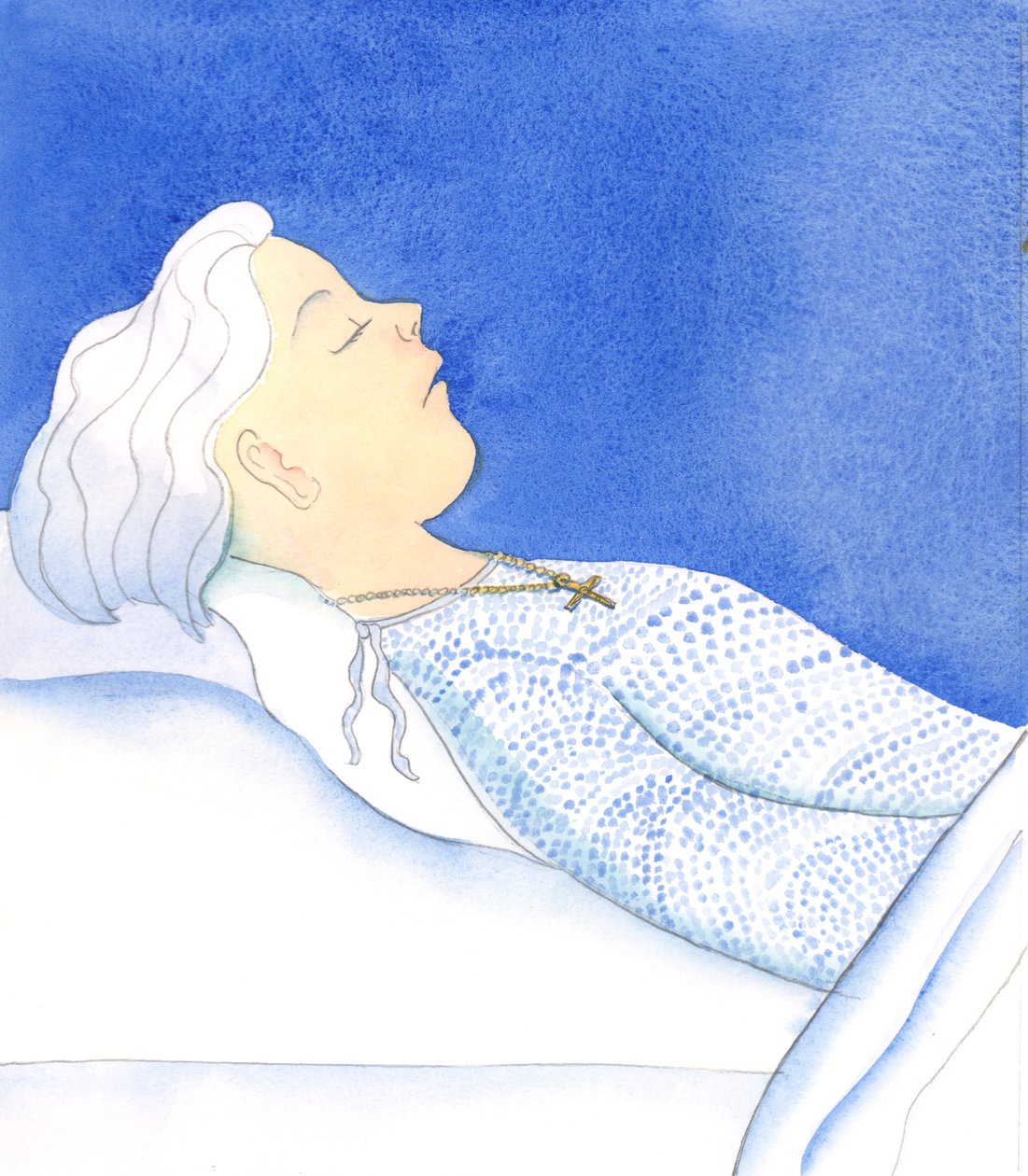 A faithful, humble person who has tried to please Her Saviour can die in peace, saying to herself: "I have tried to live as a good friend of Christ by Elizabeth Wang