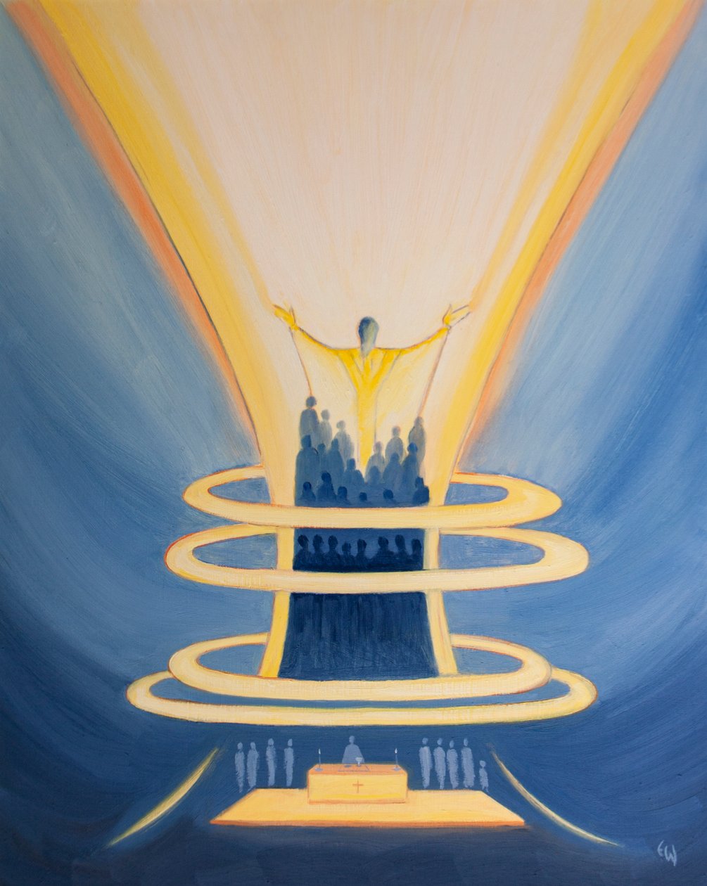 At the Mass the Holy Spirit Binds Us Together with Christ Like Corn ...