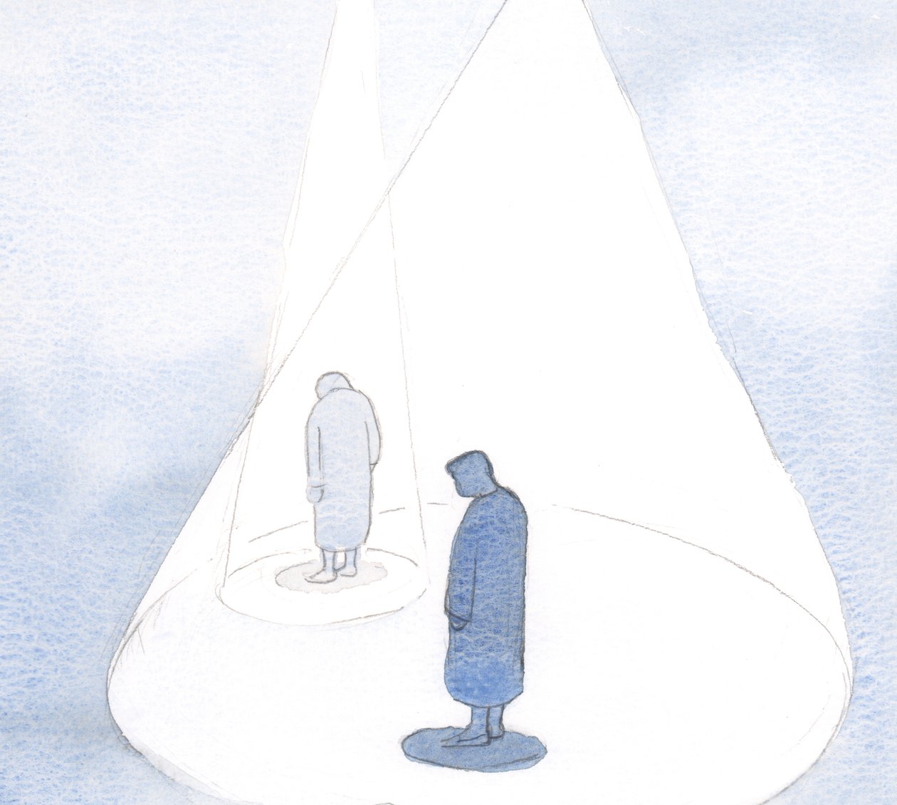 By our smallest act of repentance and humility, God causes our understanding to be enlarged, like a growing circle of light. by Elizabeth Wang