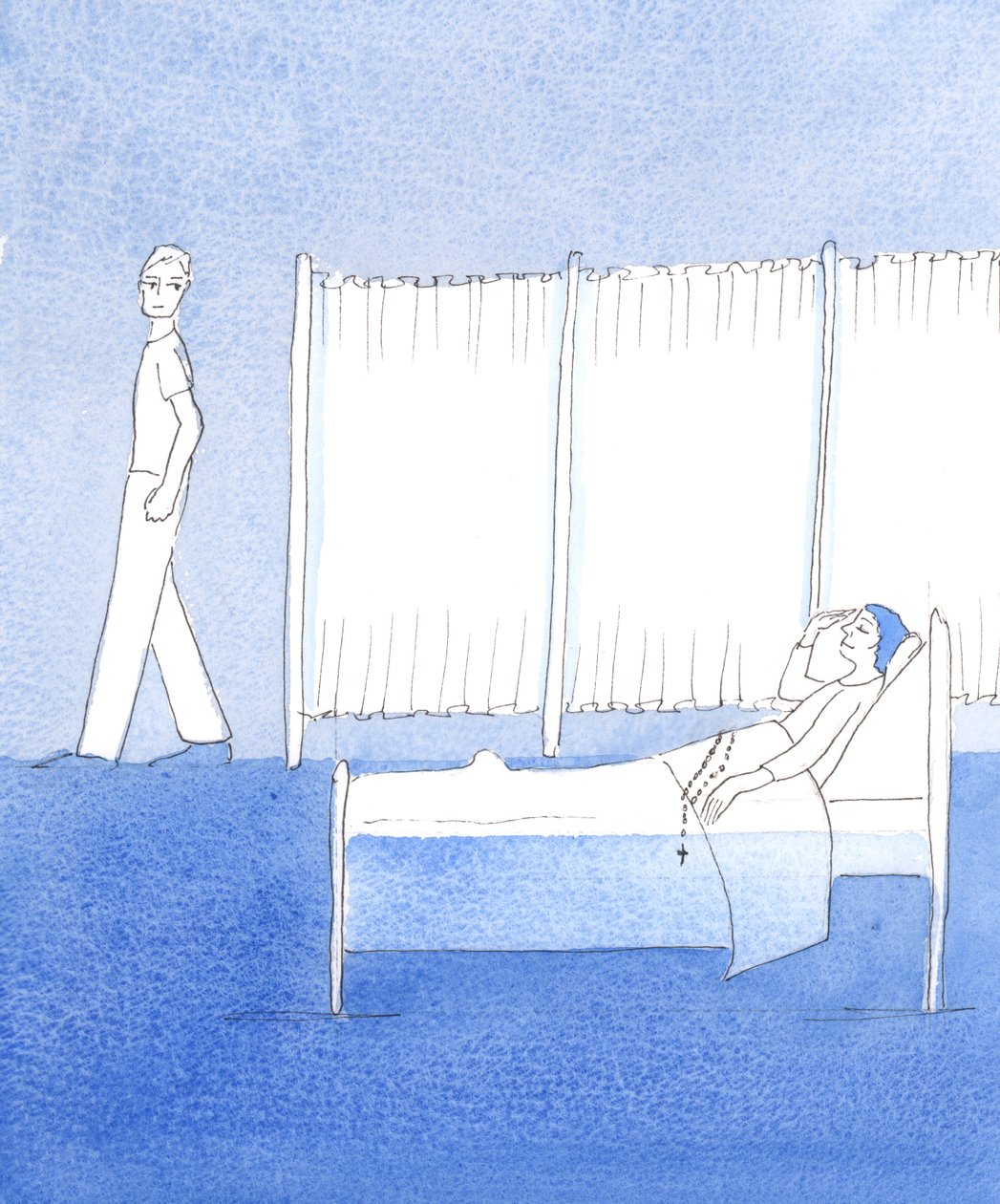 It is important to persevere in prayer even during sickness by Elizabeth Wang