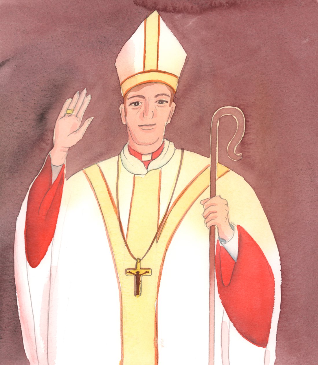 It pleases Christ when we show love, honour and respect towards our Bishop by Elizabeth Wang