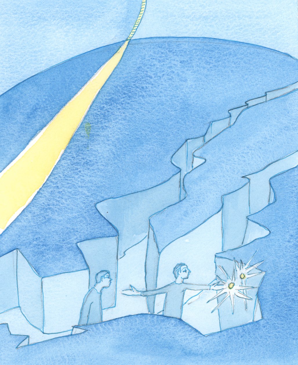 It seems to some people that the pathways they personally carve in the rocky walls of their lives can lead to God by Elizabeth Wang
