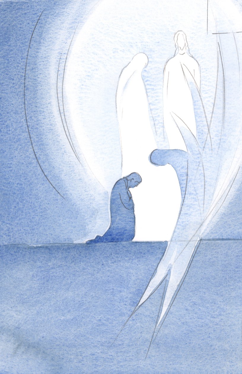 Jesus Came to My Soul with His Holy Mother at Holy Communion, Unseen, and My Angel Joined in the Praise of the Father by Elizabeth Wang